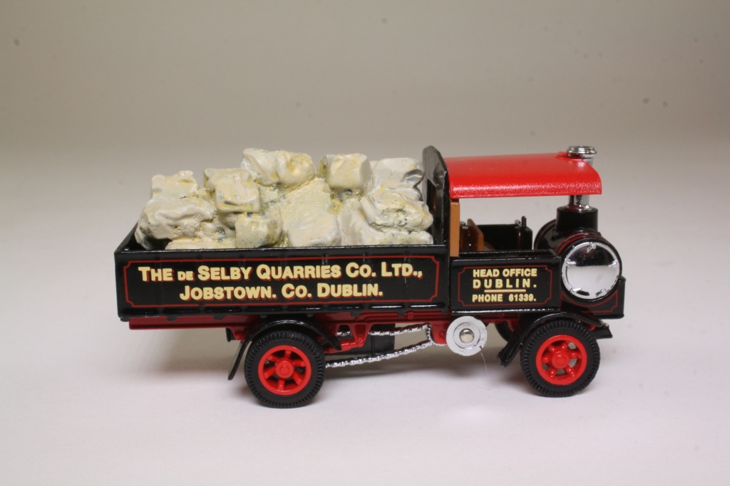 Matchbox Collectibles YAS04-M; 1917 Yorkshire Steam Wagon Type WA; De Selby Quarries